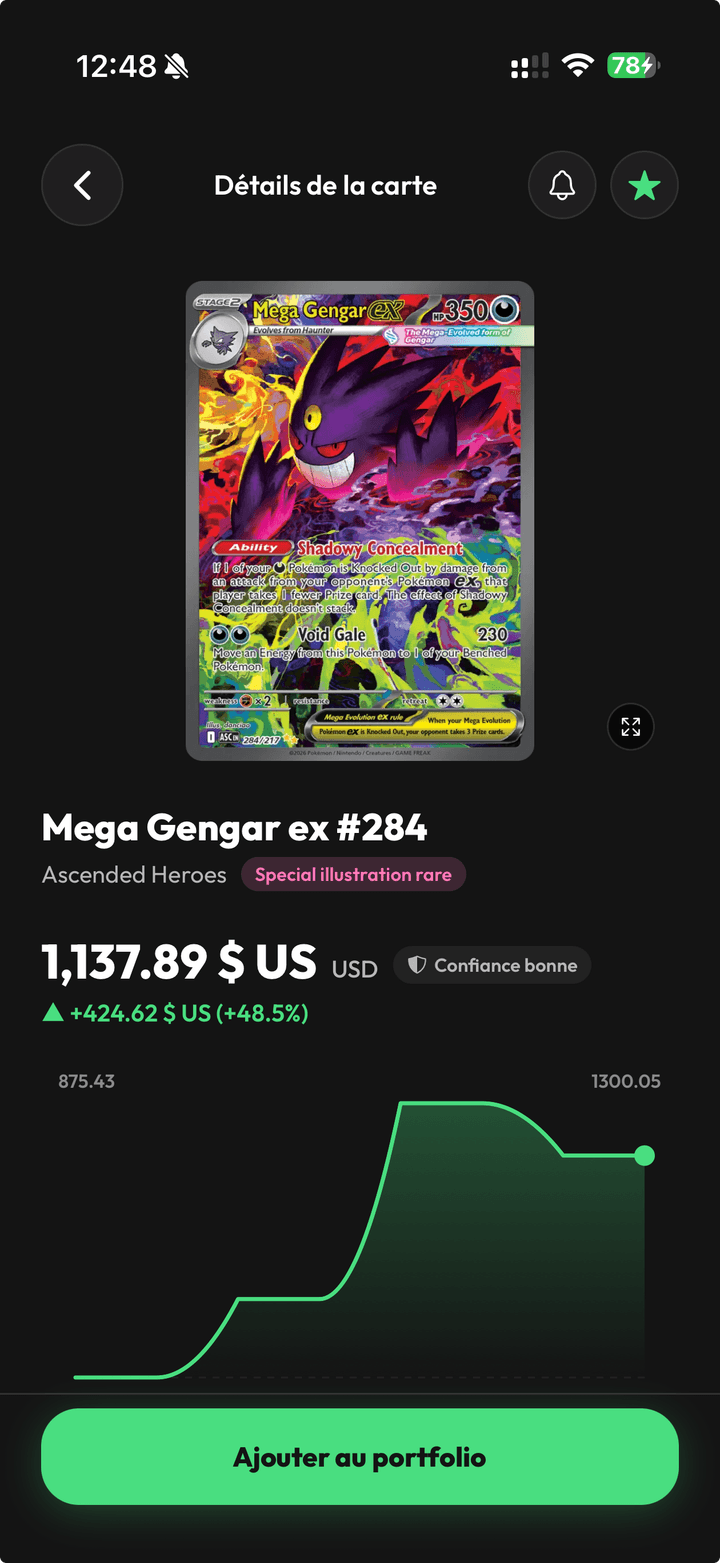 Aperçu principal de l'application Stakd